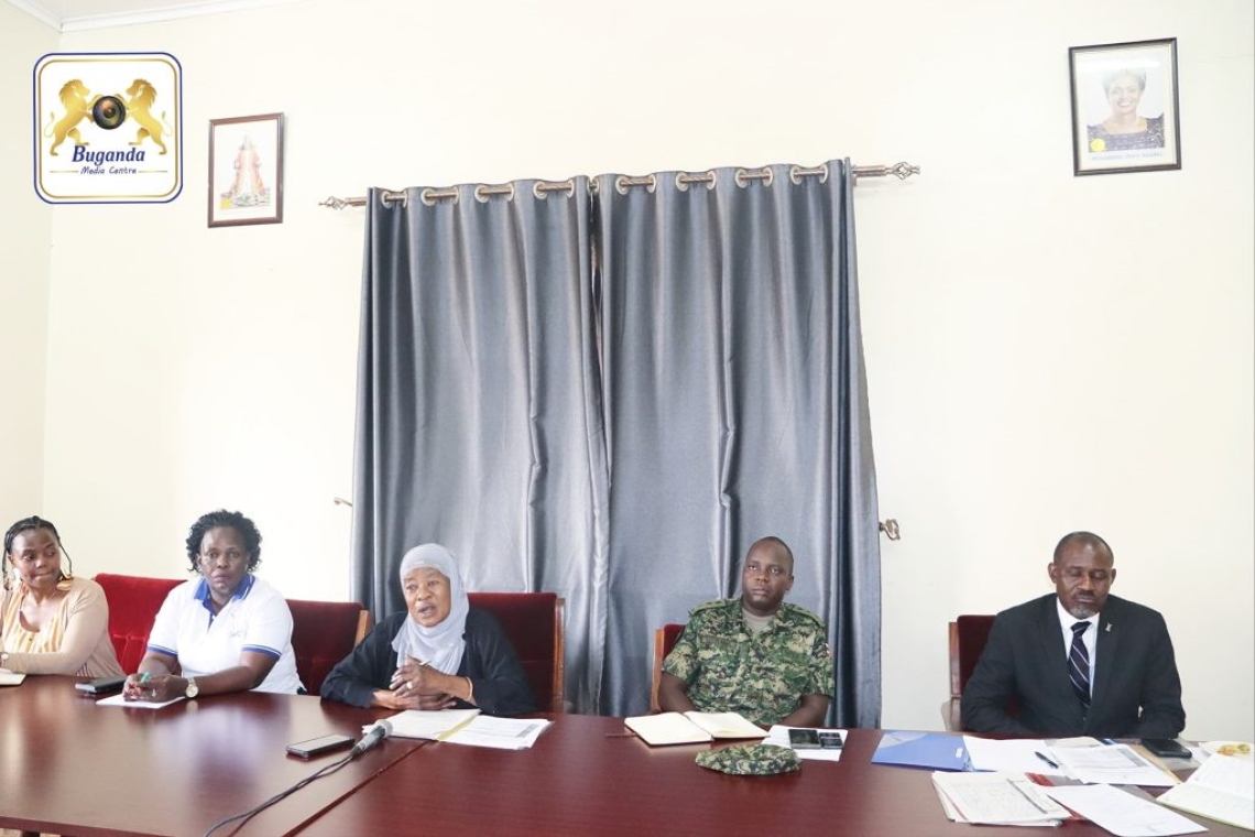 Owek. Mariam Mayanja Nkalubo Nasejje speaks during a meeting with the Buganda Children’s Day 2025 organizing committee at the Lubiri in Mengo Owek. Mariam Mayanja Nkalubo Nasejje speaks during a meeting with the Buganda Children’s Day 2025 organizing committee at the Lubiri in Mengo